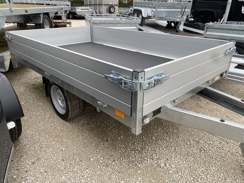 Remolque de plataforma SARIS PL 256 150 1500 – 1 eje con freno - Imagen 2