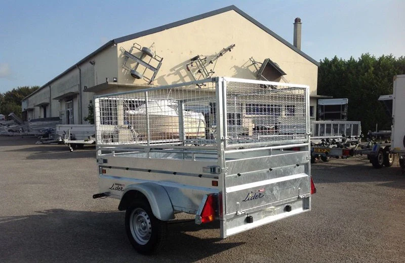 Remolque LIDER robusto – 1 eje – PTA 750 kg - Imagen 4