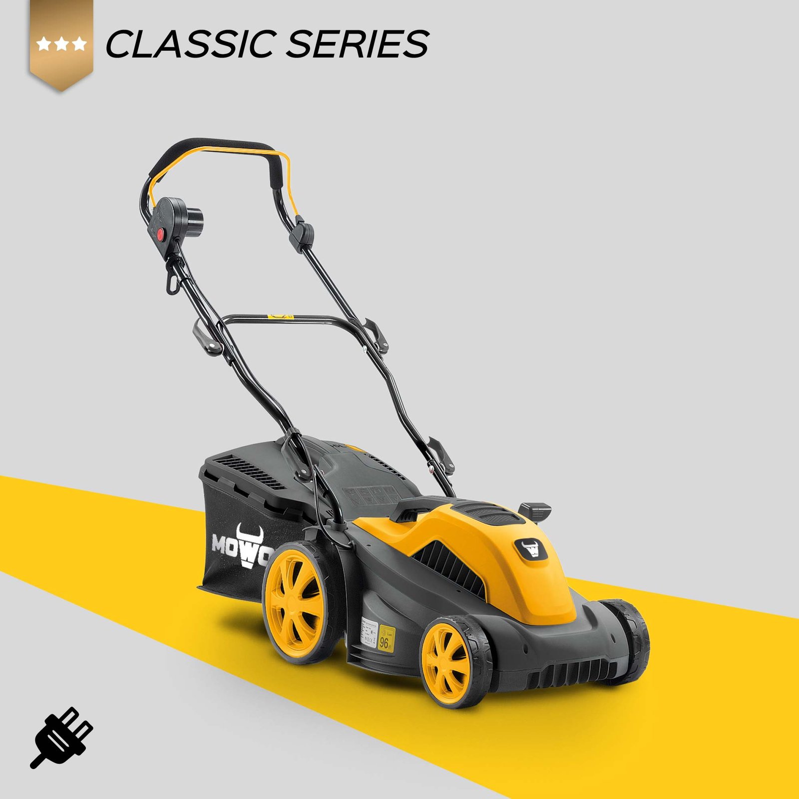Cortacésped eléctrico MOWOX ® EM 3414 P-Serie Clásica - Imagen 6