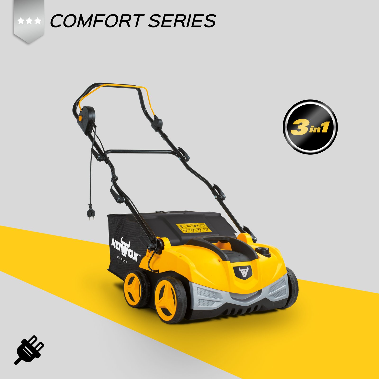 Escarificador eléctrico MOWOX ES 3816 Serie P-Comfort - Imagen 7