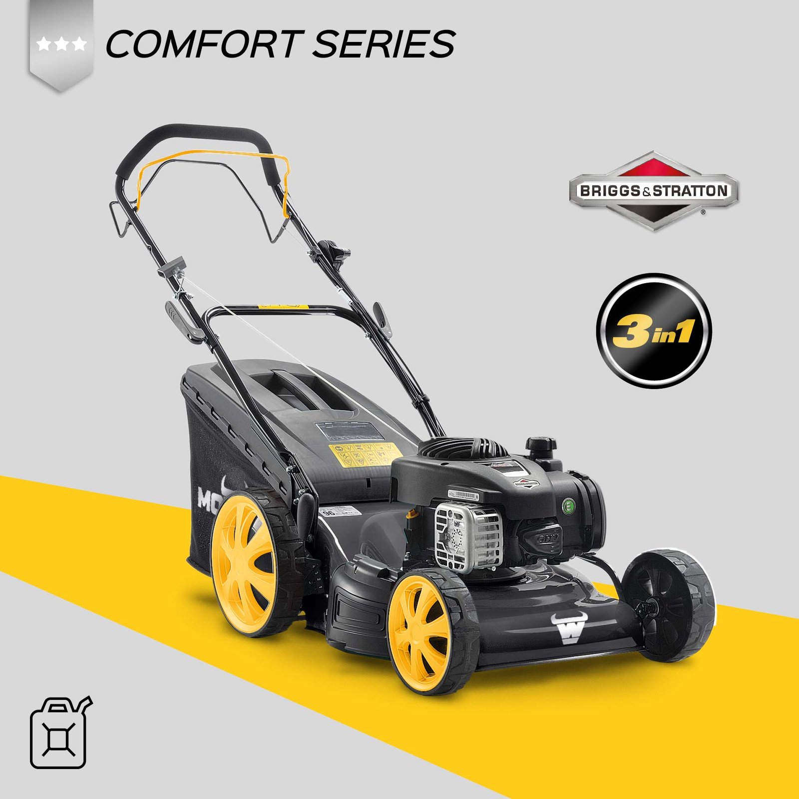 Cortacésped de gasolina remolcado MOWOX ® PM 4645 SHW-B-Serie Comfort - Imagen 7